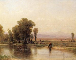 Encampment on The Platte River